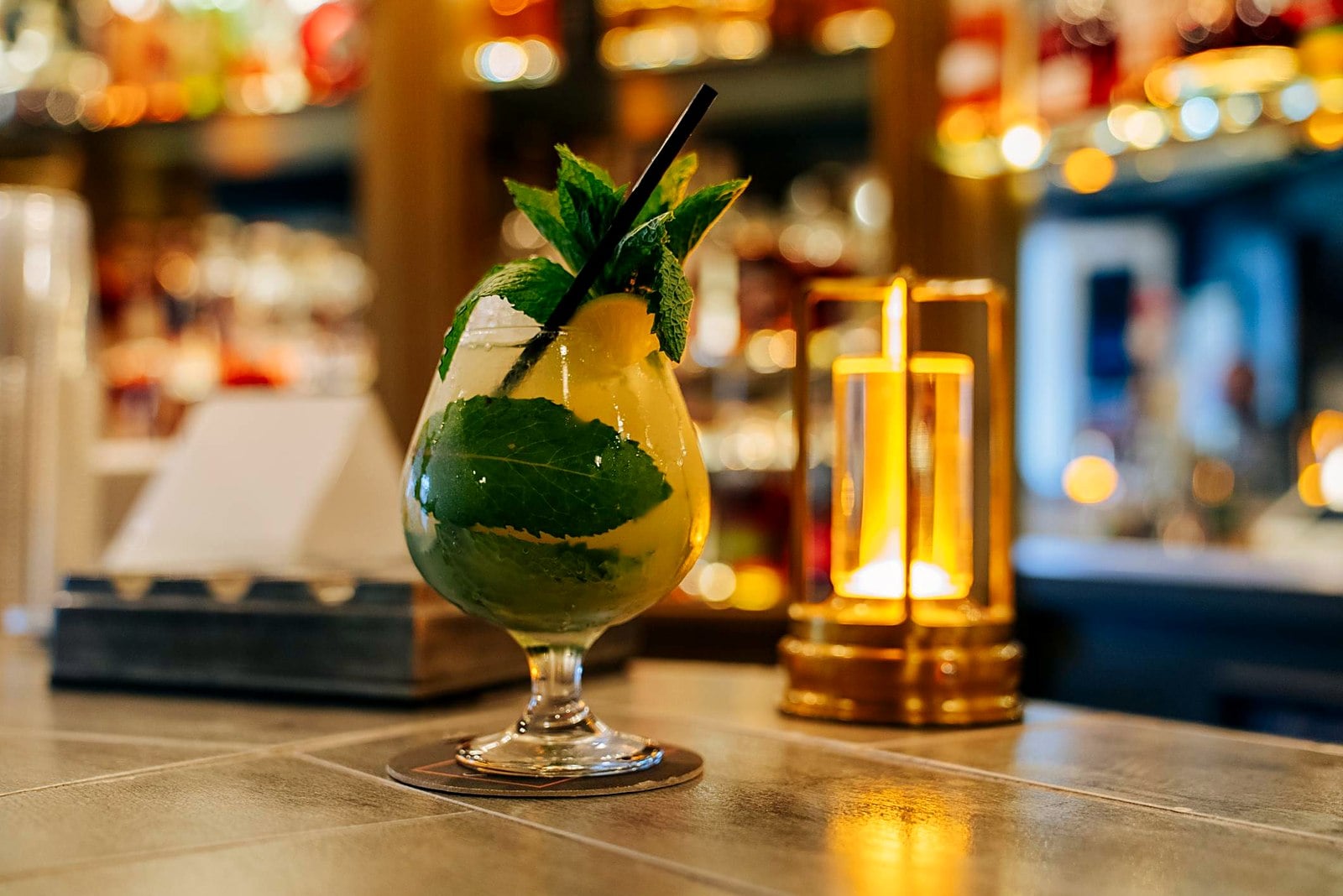 Mojito cocktail at Cuban Creations