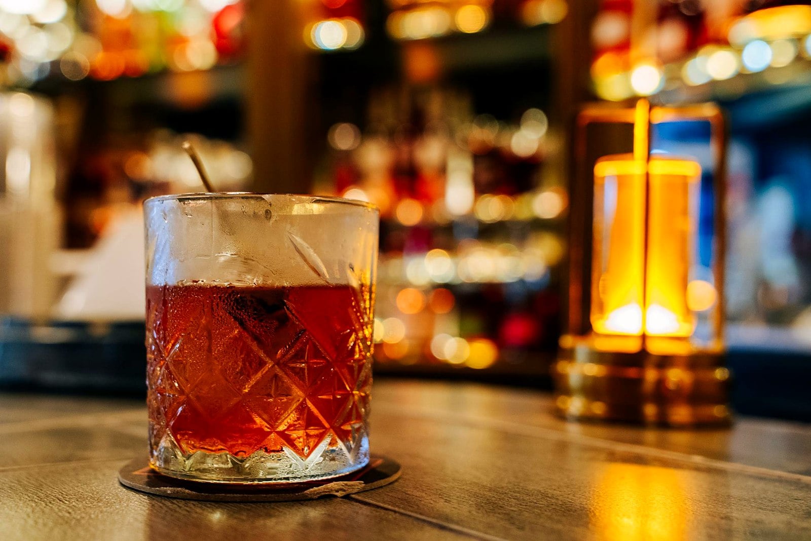 Old Fashioned cocktail at Cuban Creations